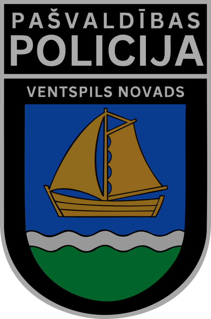 Ventspils novada pašvaldības policijas logo